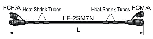 Canare FCC-7N HFO Camera Cable Assemly
