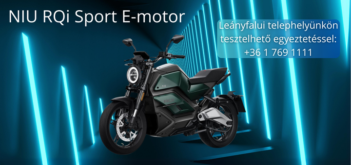 NIU RQi Sport Elektromos motorkerékpár