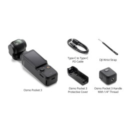 DJI Osmo Pocket 3 csomag tartalma - nagyobb kép