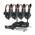 Hollyland Solidcom C1 Pro-Hub4S 5-felhasználós Intercom szett 4db vezeték nélküli és 1db vezetékes headset-tel