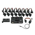 Hollyland Solidcom C1 Pro-Hub8S 9-felhasználós Intercom szett 8db vezeték nélküli és 1db vezetékes headset-tel