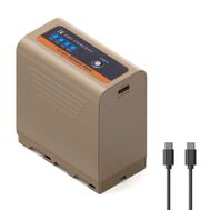 K&F Concept helyettesítő Sony NP-F970 akkumulátor, 10500mAh, 20W PD gyorstöltés