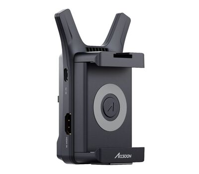 Accsoon CineView Nano vezeték nélküli videó transzmitter, a tartozék telefontartó kerettel
