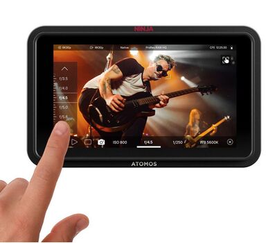 Atomos Ninja Raw rekorder érintőképernyős kijelzővel