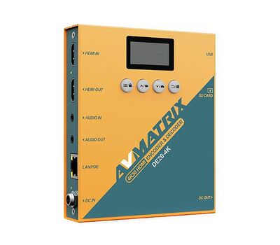 AVMatrix DE20-4K HDMI / IP (NDI) Encoder&Decoder