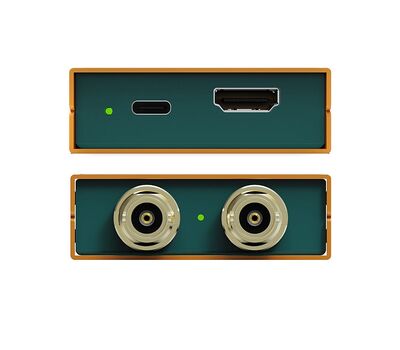 AVMatrix SC1112-12G 12G-SDI to HDMI konverter 1x12G-SDI bemenettel, 1x12G-SDI loop-out-tal, 1xHDMI kimenettel, ill. USB-C porttal