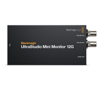 Blackmagic Design UltraStudio Mini Monitor 12G Thunderbolt 4 kompatibilis SDI/HDMI Playback