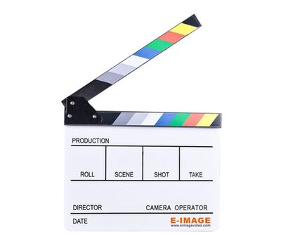 E-Image ECB-04 csapó fehér színben, fekete/szines csapórésszel