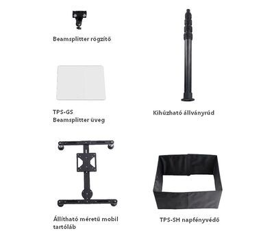 E-Image TPS-01 csomag tartalma