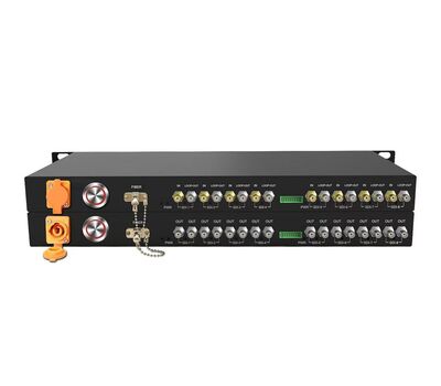 E-Link 4-channel Bi-directional 3G-SDI - optikai konverter