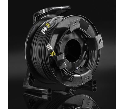 200m hosszú Optikai kábel dobra tekercselt FieldCast 4Core SM UL optikai kábel