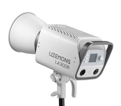 Godox Litemons LA300R hátoldali vezérlőkkel