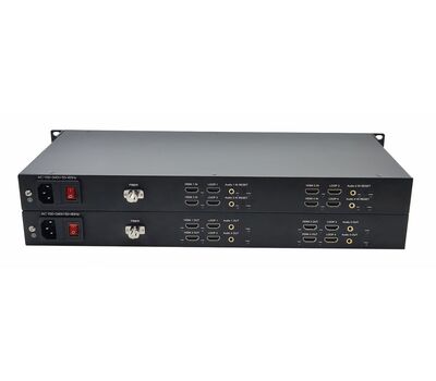 Ho-Link 4-csatornás HDMI - optikai extender / jelosztó