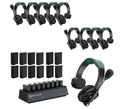 Hollyland Solidcom SE Pro-10S Intercom szett 10 felhasználónak