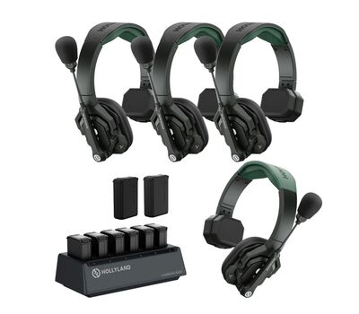 Hollyland Solidcom SE Pro Intercom szett 4 felhasználó számára