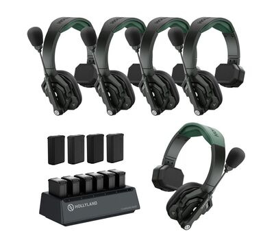 Hollyland Solidcom SE Pro Intercom szett 5 felhasználó számára