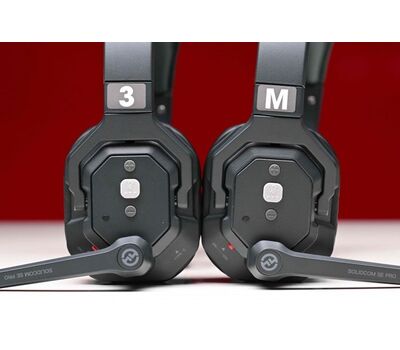 Solidcom SE Pro egyoldalas Headset jobb és bal oldalon egyaránt használható