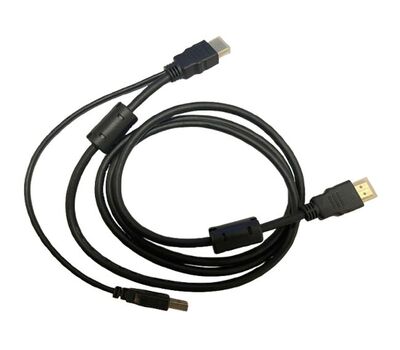 HDMI-HDMI+USB kábel érintőképernyős monitorhoz
