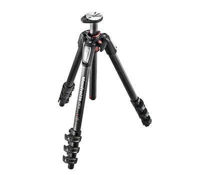 Manfrotto 055 4-részes karbonszálas tripod középoszloppal (MT055CXPRO4)