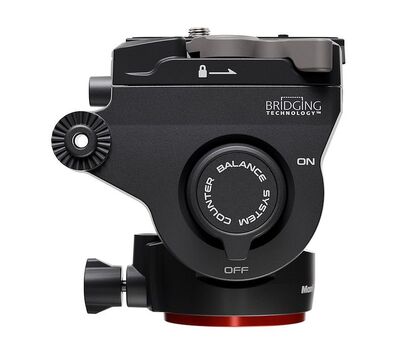 Manfrotto 500X fej kapcsolható, fix ellensulyozással