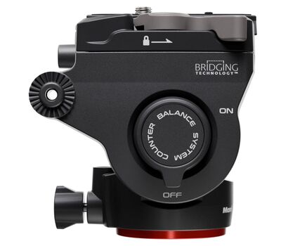 Manfrotto One 500X Fluid állványfej kapcsolható fix ellensúlyozással