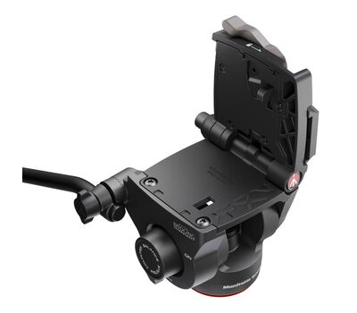 Manfrotto One 500X állványfejet 90°-ban döntve gyors váltás táj- és portrébeállítás között