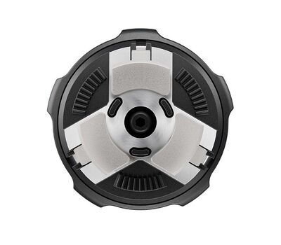 Manfrotto XChange Base egység Plate-hez csatlakozó gyorskioldó rendszere, elfordulásgátló fogakkal