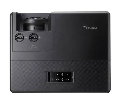 Optoma ZU507TST prezentációs projektor felülnézetből