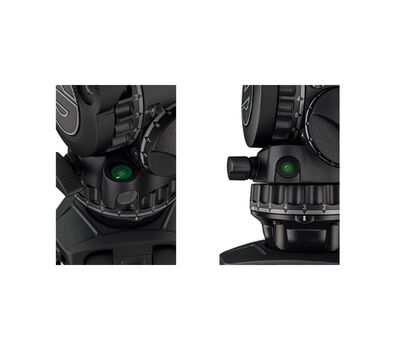 Sachtler aktiv8 Fluid állványfej  PrismBubble libella felső és oldalsó betekintő ablakkal, kapcsolható megvilágítással