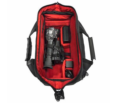 Sachtler Dr. Bag-1 kameratáska kiegészítőkkel szerelt kamera védett tárolásához (táska belsejében lévő tárgyak nem tartozékok)