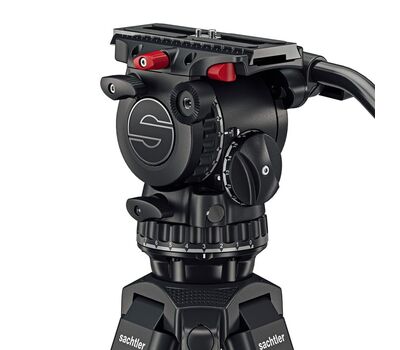 Sachtler FSB 8 75/2 AL GS Mk II szett fluid fejjel, 0-12kg terhelhetőséggel