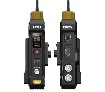 Swit Crew jelvevő (RX) kétoldali interfészekkel, 0,96" kijelzővel