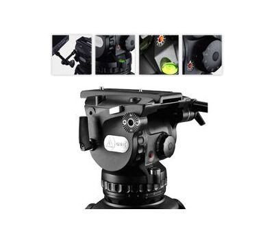 Az EG15A2 Tripod szett GH15 fluid feje