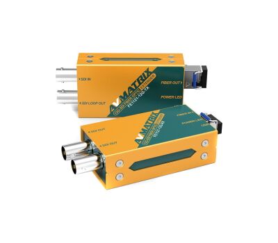 AVMatrix 12G-SDI Fiber Optic Extender szett - bővebben