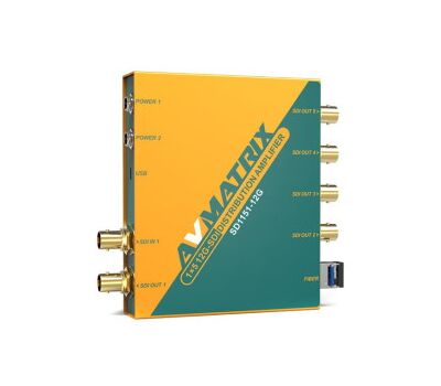 AVMatrix SD1151-12G 1×5 SDI Reclocking Distribution Amplifier - bővebben