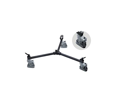 E-Image EI-7004B Tripod Dolly Kábelterelővel - bővebben