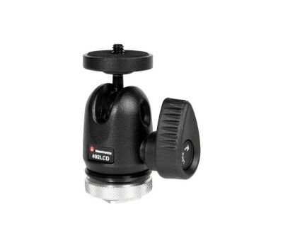 Manfrotto 492LCD Mikro gömbfej vakusaruval - bővebben