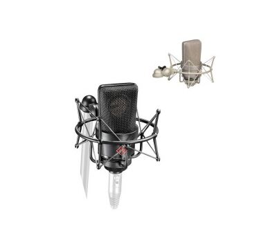 Neumann TLM 103 Stúdió szett: TLM 103 mikrofon tartozék rezgéscsillapítóval - választható fekete és nikkel szinű kivitelben
