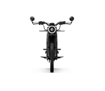 NIU XQi3 Street fekete e-motor elölről - nagyobb kép