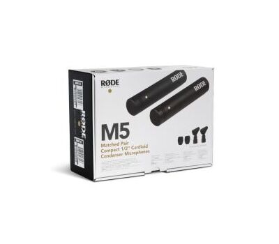 Rode M5-MP Kompakt Kardioid Karakterisztikás Ceruza Mikrofon Pár Doboza - bővebben