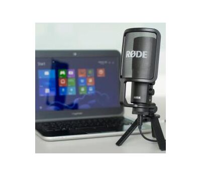Rode NT-USB Csatlakozós Kardioid Kondenzátor Stúdió Mikrofon  Windows környezetben - bővebben