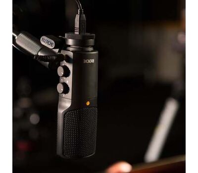 Rode NT-USB Csatlakozós Kardioid Kondenzátor Stúdió Mikrofon  Stúdióban - bővebben