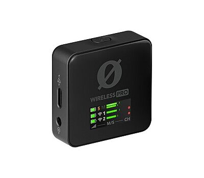 Rode Wireless Pro csatlakozók - nagyobb kép