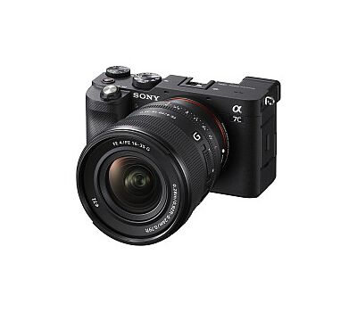 Sony FE PZ 16-35 mm F4 G objektív Sony a7C kamerával (kamera nem tartozék) - nagyobb kép