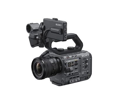 Sony FE PZ 16-35 mm F4 G objektív Sony FX6 kamerával (kamera nem tartozék) - nagyobb kép