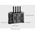 Accsoon CineView M7 Pro különböző energiaellátási opciók: NP-F akkumulátor (nem tartozék), USB-C gyorstöltés, illetve USB-C más eszközök töltéséhez
