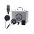 AKG C414 XLS mikrofon a tartozék rezgéscsillapítóval, szélfogó mikrofonszivaccsal, pop filterrel, produkciós kofferrel