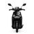 NIU FQiX 500 elektromos robogó előlről, fekete